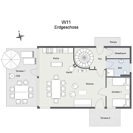 Familienhaus Wiesengefluester W11 - Kinderfreundlich Und Nur 300 M Zum Röbel