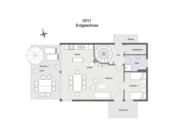 Familienhaus Wiesengeflüster W11 - Kinderfreundlich Und Nur 300 M Zum Röbel